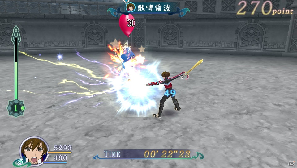 PS Vita「テイルズ オブ ハーツR」闘技場にトロとクロが参戦！？ミニゲーム「バルーン割り」や水着姿が楽しめる追加DLCも紹介の画像26