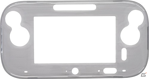 サイバーガジェット、Wii U GamePadに装着したまま充電スタンドが使える薄型フロントカバーを2月19日に発売の画像1