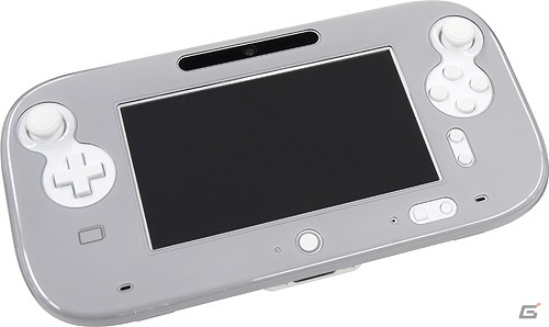 サイバーガジェット、Wii U GamePadに装着したまま充電スタンドが使える薄型フロントカバーを2月19日に発売の画像2