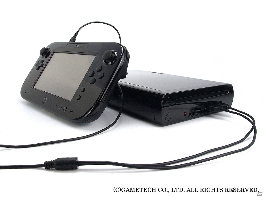 ゲームテック、Wii U本体から充電が可能になるWii U GamePad用電源ケーブル「ACいりま線U」を2月21日に発売の画像2