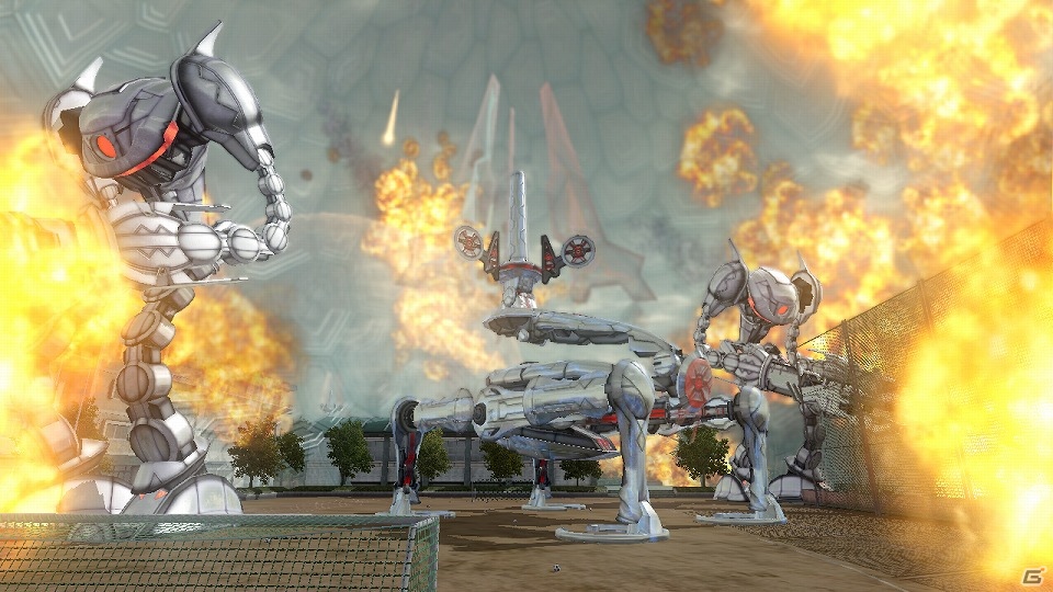 PS3/Xbox 360「地球防衛軍4」発売時期が6月に決定！ナンバリングタイトル初登場の飛行型巨大生物など、3種の新たな敵を紹介の画像15