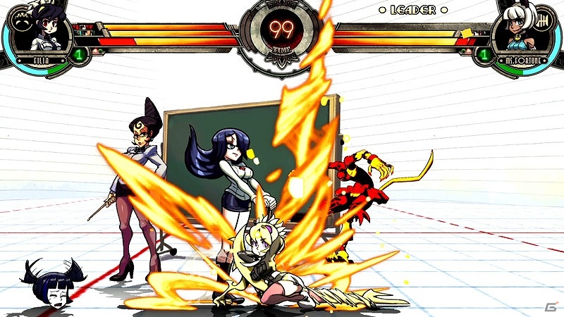 PS3「スカルガールズ」配信開始！日本アニメとカートゥーンが融合したハイスピード2D格闘の画像10
