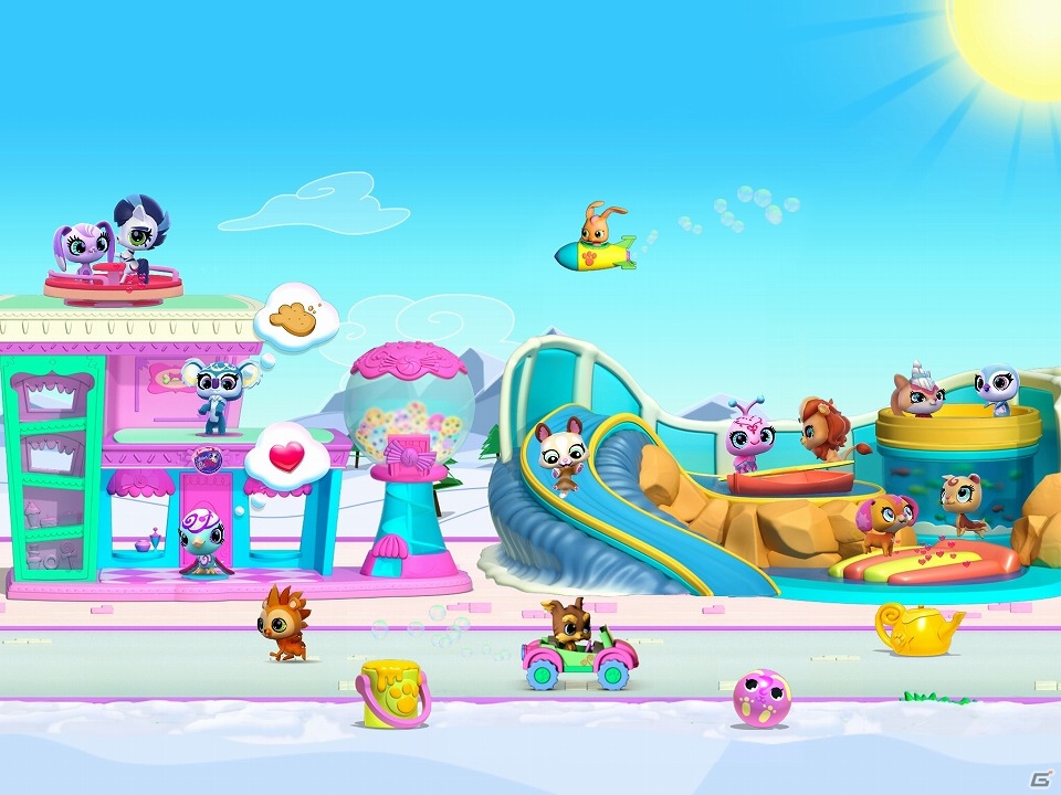 iOS/Android「Littlest Pet Shop」米国ハズブロ社の玩具と連動する新機能を実装の画像7