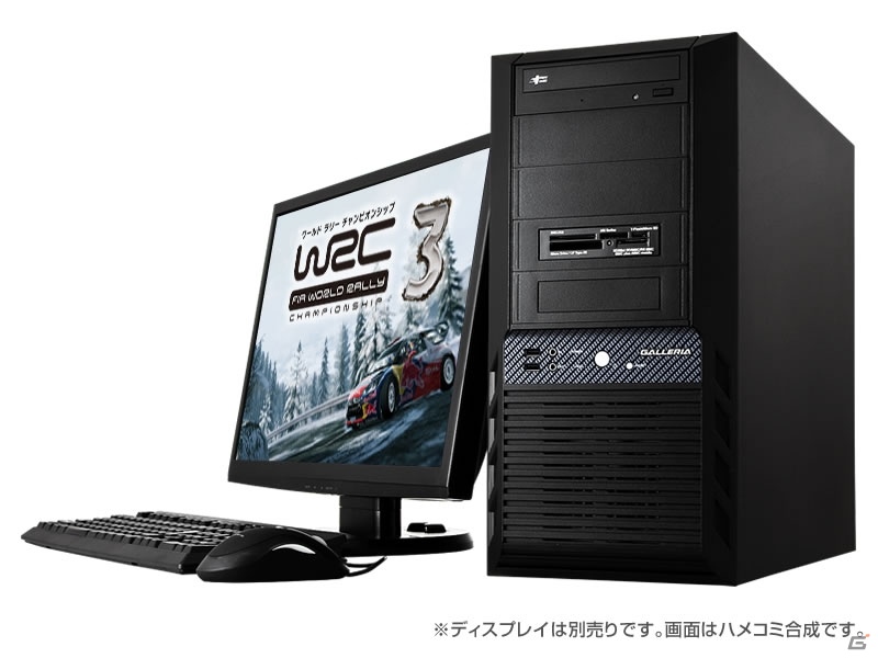 ドスパラ、PC「WRC 3 FIA ワールドラリーチャンピオンシップ」推奨パソコンを発売の画像1