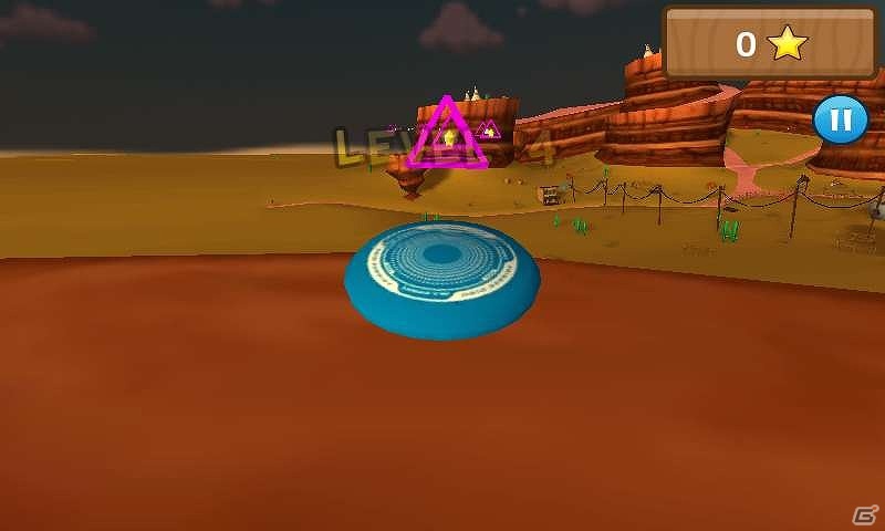縦横無尽にフリスビーを飛ばそう！Android「Frisbee」配信スタートの画像3