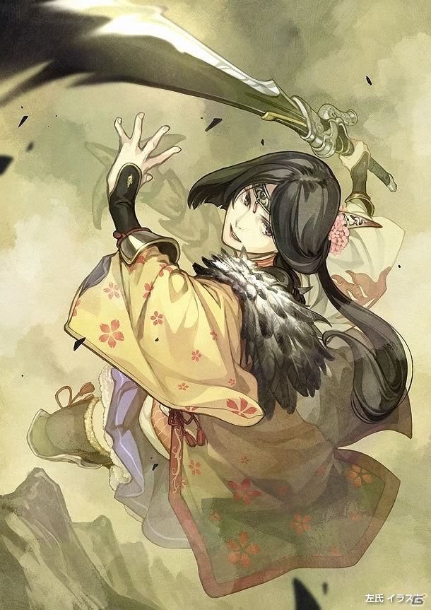 PS Vita/PSP「討鬼伝」プレイヤーとともに鬼と戦う3人のモノノフを紹介―キャラクターデザインの左氏が描いた原画イラストも公開の画像4