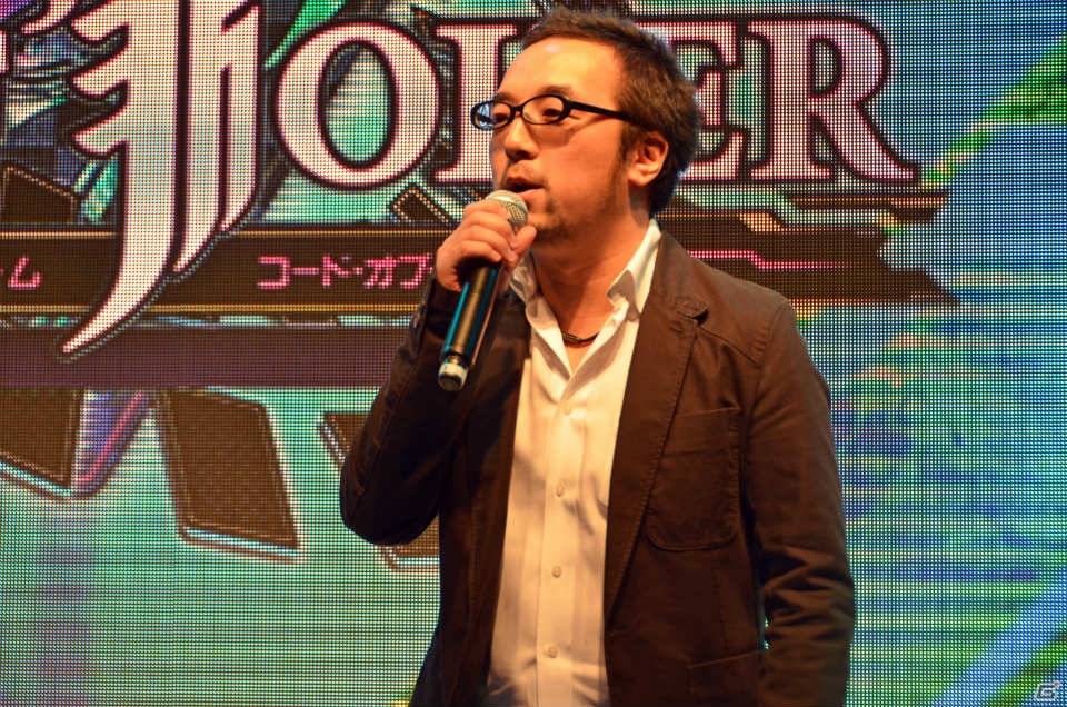 【JAEPO 2013】西山氏が賭けたデジタルTCGの形とは―AC「コード・オブ・ジョーカー」の掲げるビジョンが垣間見えたプレゼンテーションの模様を紹介の画像1
