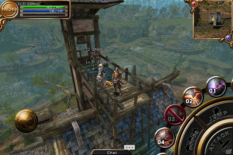 第五大陸最高の忍術使いを目指すiOS用MMORPG「イザナギオンライン」αテストを開始の画像15