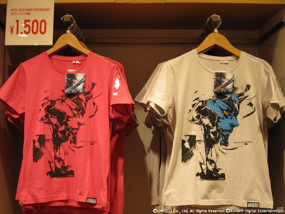 PS3「メタルギア ライジング リベンジェンス」デザインのパーカー＆Tシャツがユニクロにて販売開始の画像19