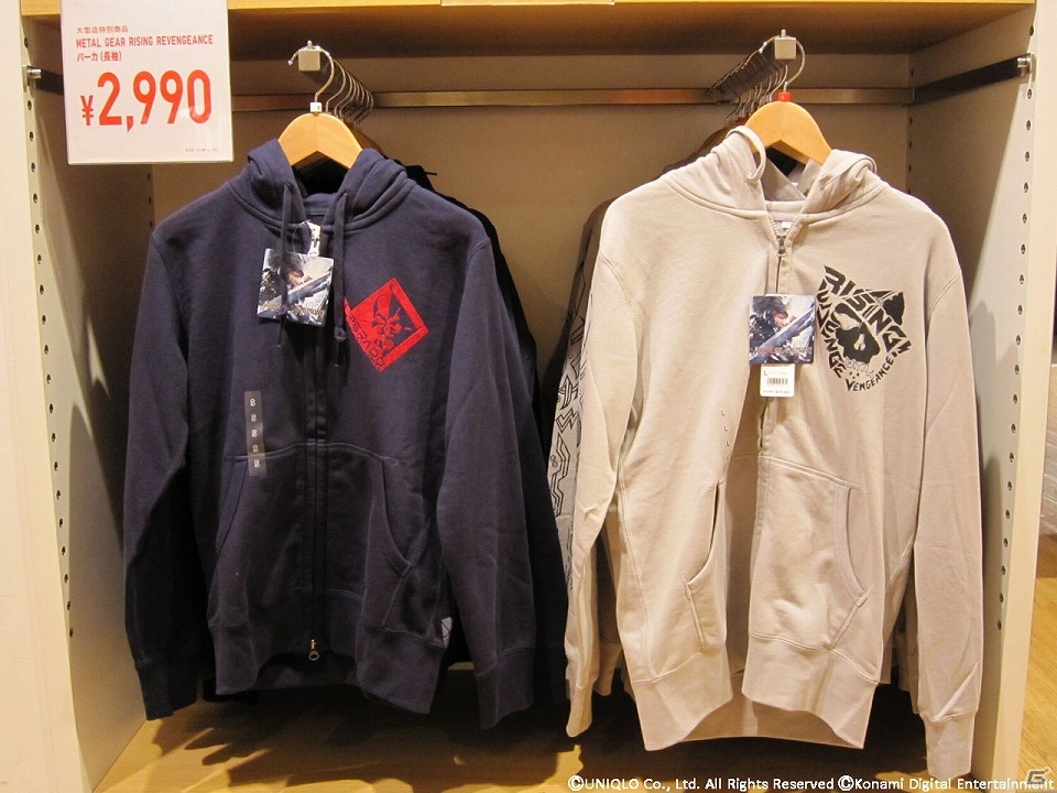 PS3「メタルギア ライジング リベンジェンス」デザインのパーカー＆Tシャツがユニクロにて販売開始の画像20