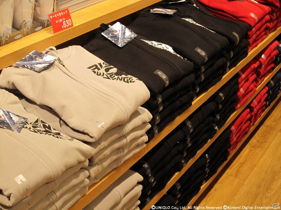PS3「メタルギア ライジング リベンジェンス」デザインのパーカー＆Tシャツがユニクロにて販売開始の画像21