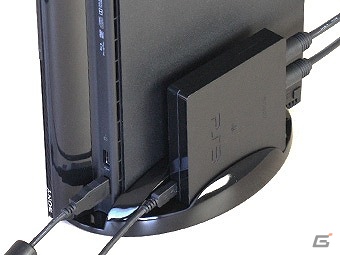 デイテル・ジャパン、torneとソフトケースを設置できる新型PS3用縦置きスタンドを2月22日に発売の画像3