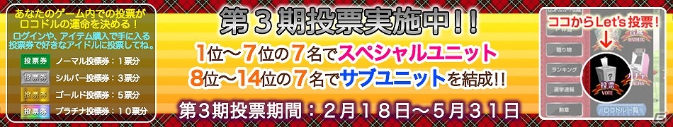 Yahoo! Mobage「究極×シャッフル☆ロコドル大作戦」東京・秋葉原のロコドル「ALLOVER」も参戦！第3期投票がスタートの画像1