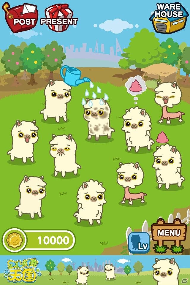 突然変異したアルパカをコレクション！Android「アルパカ天国」配信開始の画像6