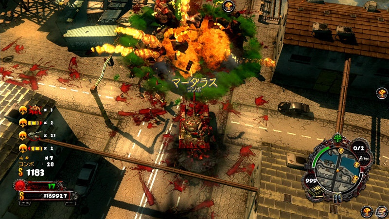ゾンビを蹴散らすアクションゲーム「ゾンビドライバーHD」のPS3版がPlayStation Storeにて配信開始―追加コンテンツも同日より配信の画像1