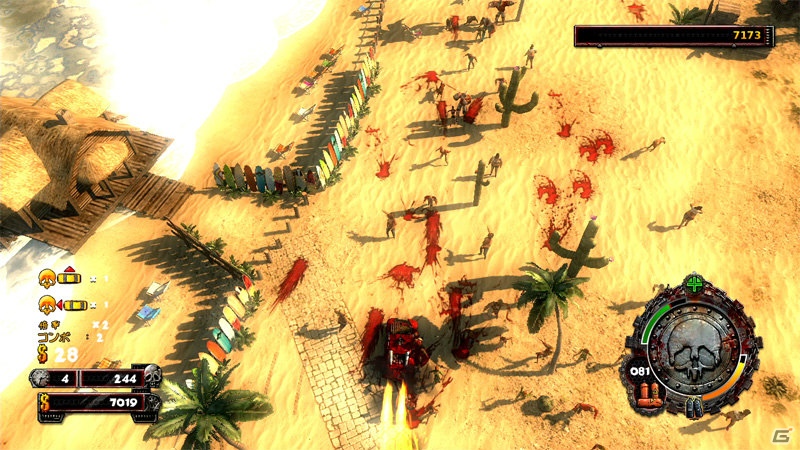 ゾンビを蹴散らすアクションゲーム「ゾンビドライバーHD」のPS3版がPlayStation Storeにて配信開始―追加コンテンツも同日より配信の画像9