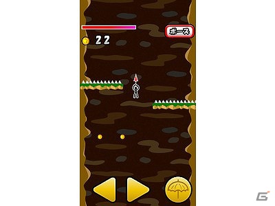 伝説の大穴でコインを集めよう！「落下でコイン」iOS版が配信開始の画像2