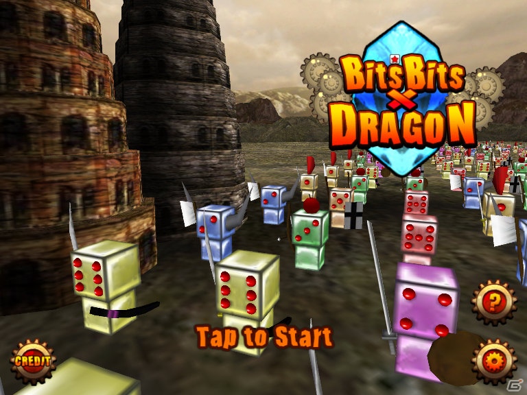 iOS/Android向け爽快アクションゲーム「BitsBits×Dragon」の日本語版・英語版が配信開始の画像2