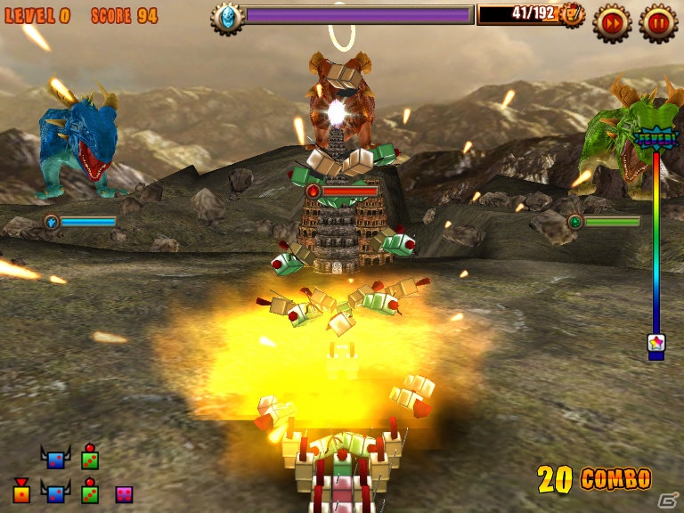 iOS/Android向け爽快アクションゲーム「BitsBits×Dragon」の日本語版・英語版が配信開始の画像5