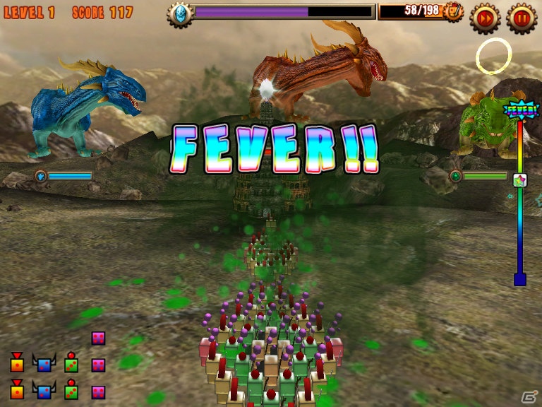 iOS/Android向け爽快アクションゲーム「BitsBits×Dragon」の日本語版・英語版が配信開始の画像6