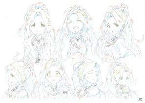 GREE「アイドルマスター ミリオンライブ！」に登場する新アイドル10名が新たに判明！ラフ画でいろんな表情をチェックしようの画像14