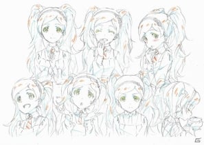 GREE「アイドルマスター ミリオンライブ！」に登場する新アイドル10名が新たに判明！ラフ画でいろんな表情をチェックしようの画像2