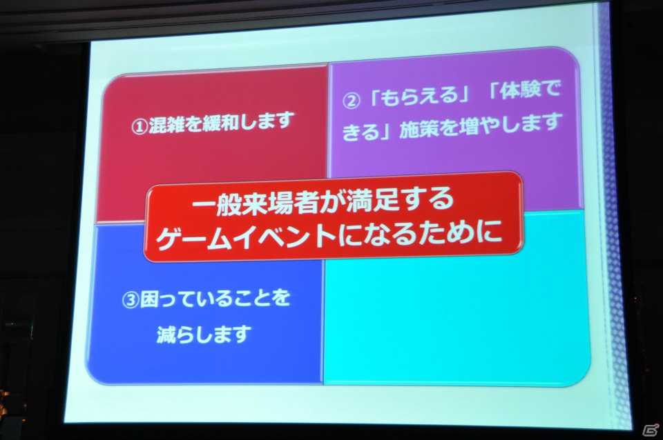 来場者の満足度向上や混雑の緩和のため、9ホール＆イベントホールも利用し規模を拡大、アジア圏にもPRを―「東京ゲームショウ 2013」開催発表会レポートの画像42