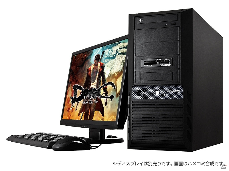 GALLERIA、ゲームパソコン「GALLERIA DmC Devil May Cry 推奨モデル」を販売の画像1
