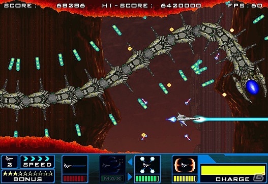 PC用横スクロール地形シューティング「SATAZIUS」がPLAYISMにて配信開始の画像2