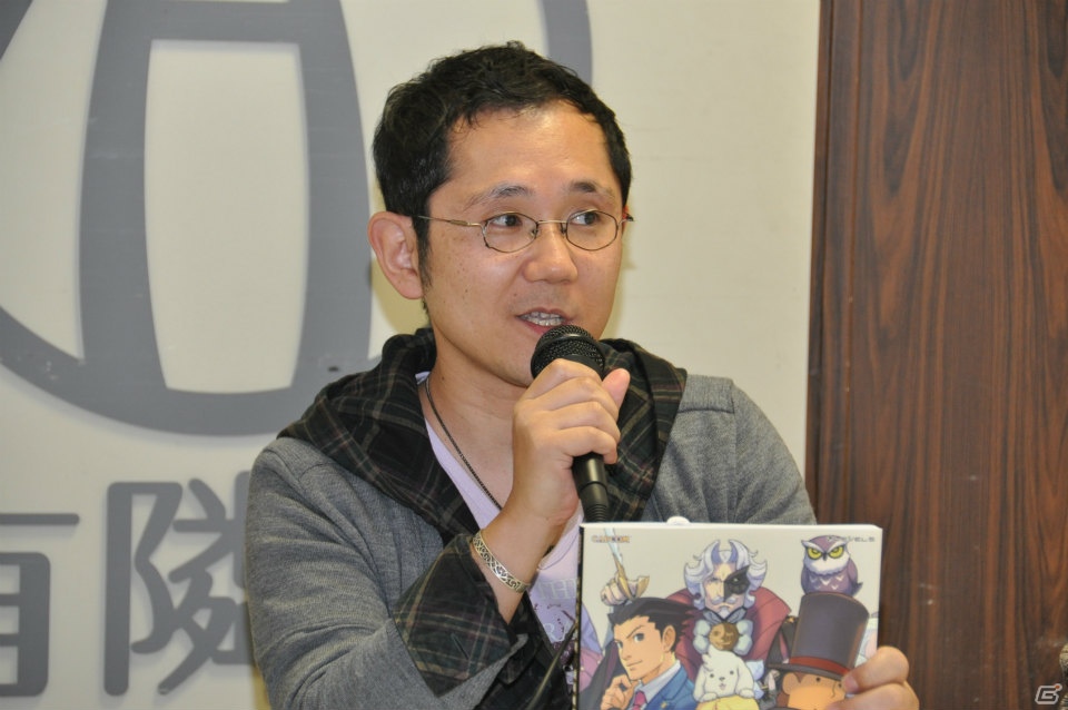 ディレクター「巧 舟」氏とアートディレクター「塗 和也」氏による3DS「レイトン教授VS逆転裁判」設定画集発売記念サイン会レポート＆直筆サイン色紙プレゼント！の画像18