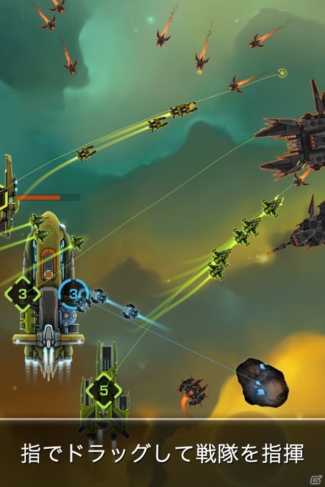 オール女性船員！宇宙系アクション戦略ゲームiOS/Android「ストライクフリート」が配信開始の画像4