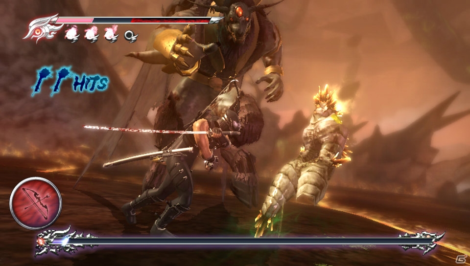 【発売直前特集】PS Vita「NINJA GAIDEN ∑2 PLUS」速く、美しく、バイオレンスな忍者アクションがパワーアップ！ゲーム内容をチェックして熾烈な戦いに備えようの画像46