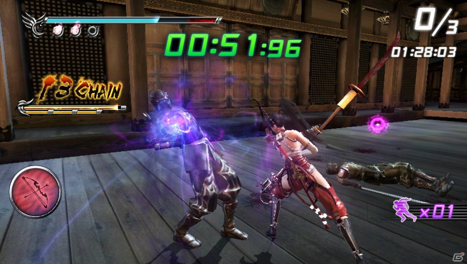 【発売直前特集】PS Vita「NINJA GAIDEN ∑2 PLUS」速く、美しく、バイオレンスな忍者アクションがパワーアップ！ゲーム内容をチェックして熾烈な戦いに備えようの画像9