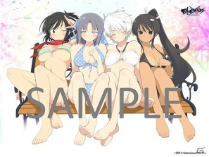 PS Vita「閃乱カグラ SHINOVI VERSUS -少女達の証明-」発売記念キャンペーン「爆乳トライアスロン」のクリア人数が1万人を突破！スペシャル特典壁紙が公開にの画像17