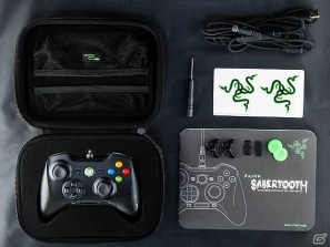6つのプログラマブルボタンやOLEDパネルを搭載したXbox 360/PC用コントローラー「Razer Sabertooth」3月28日より販売開始の画像1