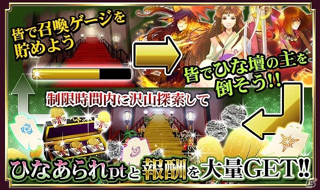 GREE/mixi「陰陽師」期間限定イベント「摩天のひな壇」を開催の画像6