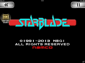 iOS「NAMCO ARCADE」が100万ダウンロードを突破！ガンシューティングゲーム「スターブレード」の追加配信を開始の画像5