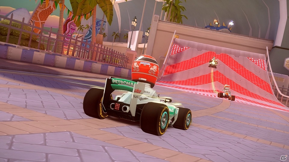 PS3/Xbox 360「F1 RACE STARS」レースの行方を左右するパワーアップアイテムを紹介の画像5