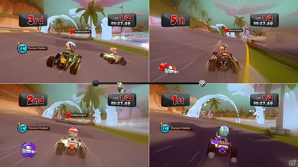 PS3/Xbox 360「F1 RACE STARS」レースの行方を左右するパワーアップアイテムを紹介の画像6