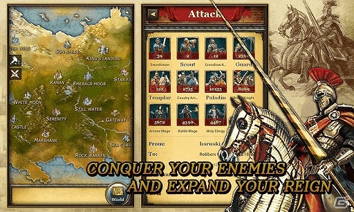 Android「キングスエンパイア」が配信開始―大陸統一を目指して戦う戦略シミュレーションRPGの画像4