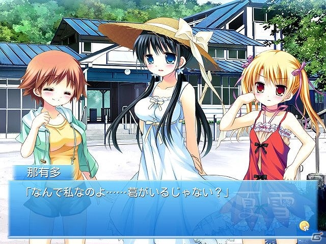 Android「夏雪～summer_snow～」萌えAPPにて配信開始の画像2