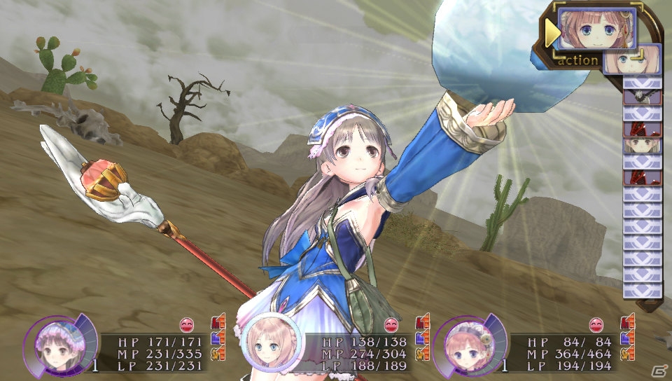 PS Vita「メルルのアトリエ Plus ～アーランドの錬金術士3～」初回封入特典コスチュームや「トトリのアトリエ Plus」との連動要素を紹介！一度倒したボスたちもパワーアップして登場の画像2