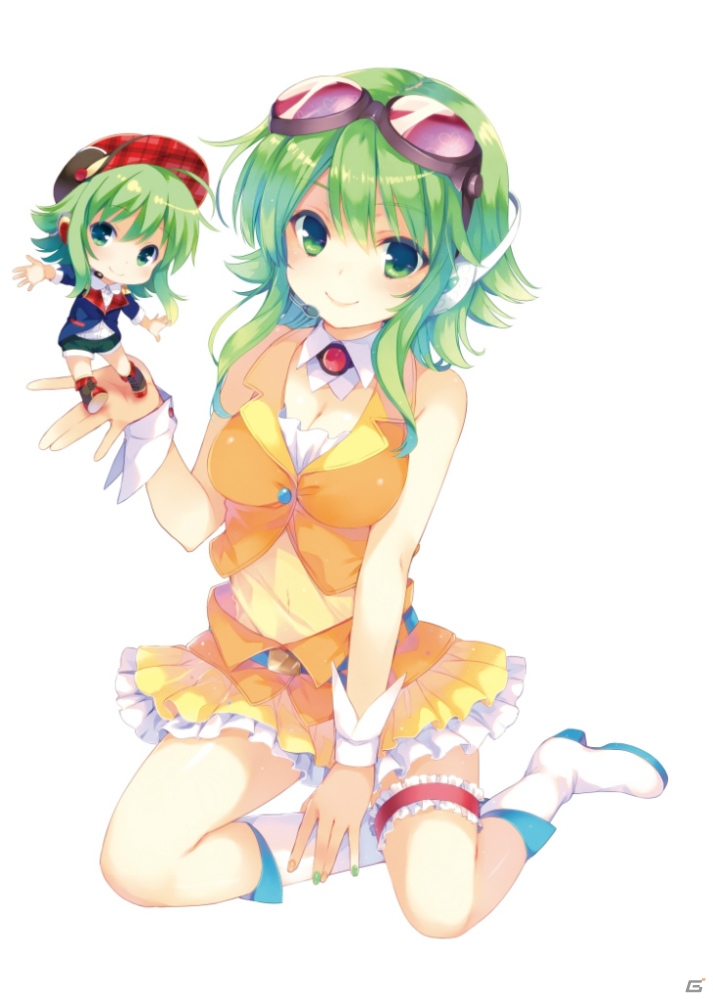PSP「Megpoid the music♯」に収録されたGUMIのダンス映像がカラオケJOYSOUNDの背景映像として登場の画像1