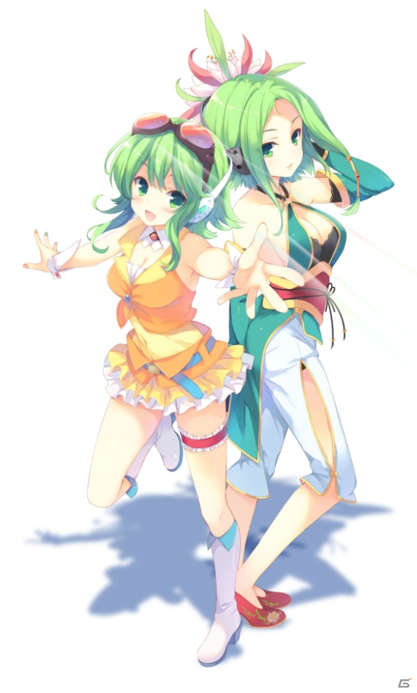PSP「Megpoid the music♯」に収録されたGUMIのダンス映像がカラオケJOYSOUNDの背景映像として登場の画像2