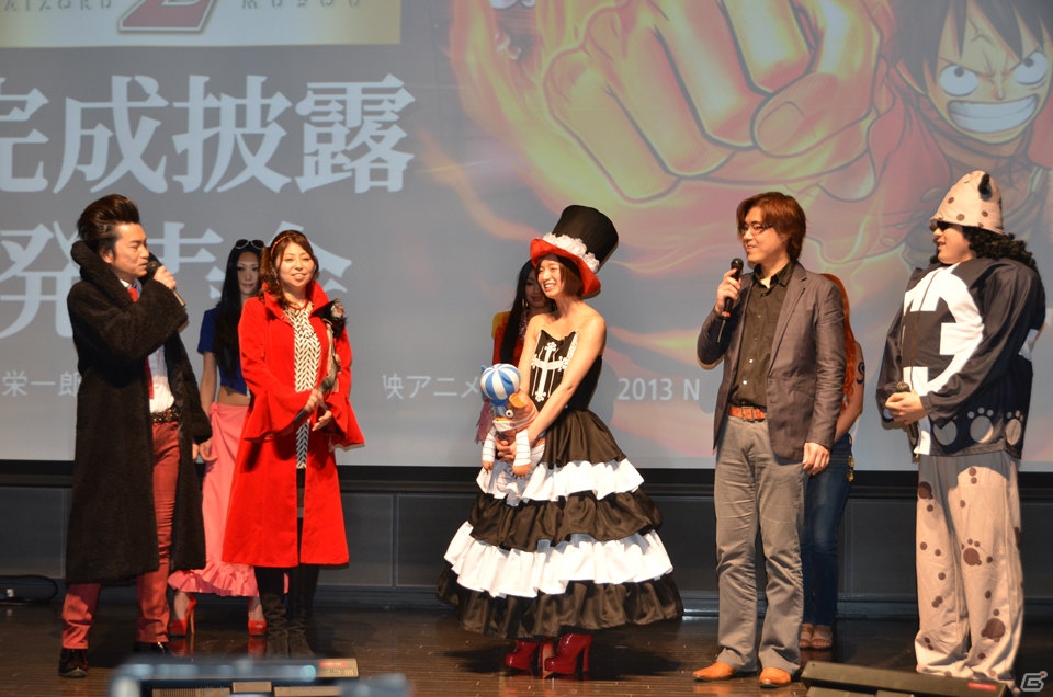 ローでもプレイできるPS3体験版が3月7日より配信決定！出演声優や芹那さんも駆けつけたPS3/PS Vita「ワンピース 海賊無双2」完成披露発表会レポートの画像26