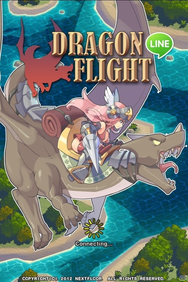ドラゴンに乗って大空を進むシューティングゲーム「LINE ドラゴンフライト」サービス開始の画像1
