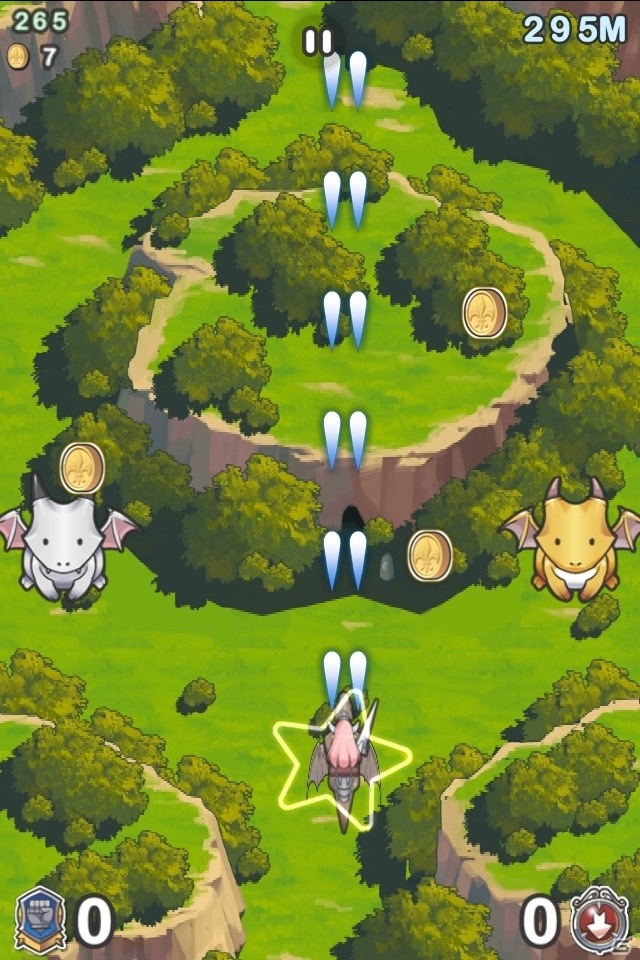 ドラゴンに乗って大空を進むシューティングゲーム「LINE ドラゴンフライト」サービス開始の画像2
