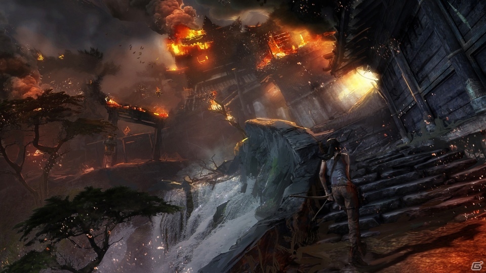 PS3/Xbox 360/PC「TOMB RAIDER」若きララが勇敢な女性に成長していく物語―彼女の感情とシンクロするプレイ感が魅力！開発者プレゼン＆プレイレポートの画像23