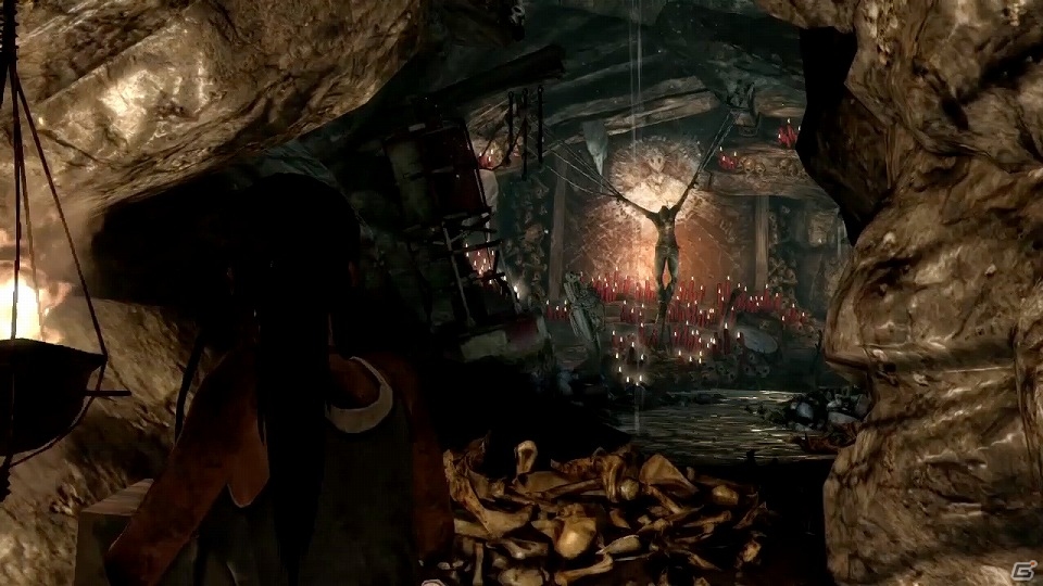 PS3/Xbox 360/PC「TOMB RAIDER」若きララが勇敢な女性に成長していく物語―彼女の感情とシンクロするプレイ感が魅力！開発者プレゼン＆プレイレポートの画像27