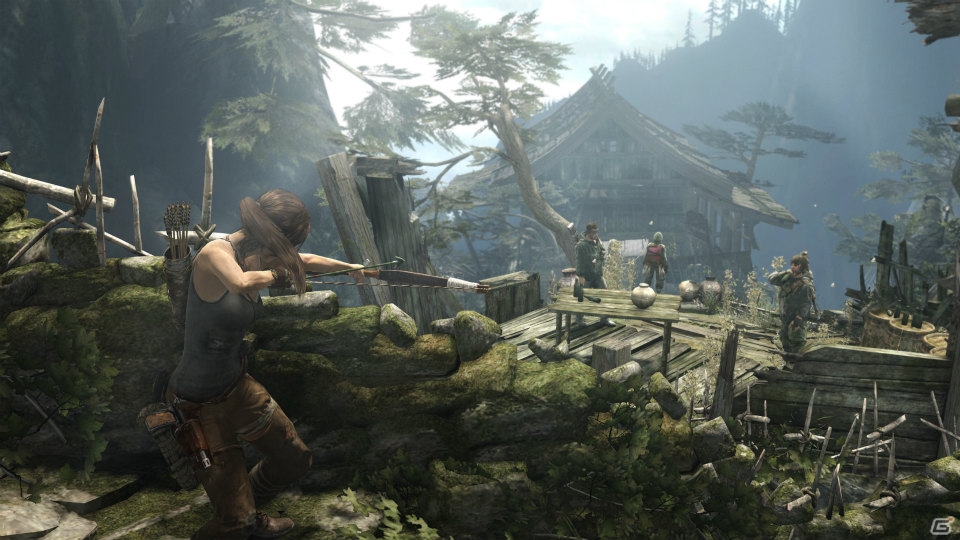 PS3/Xbox 360/PC「TOMB RAIDER」若きララが勇敢な女性に成長していく物語―彼女の感情とシンクロするプレイ感が魅力！開発者プレゼン＆プレイレポートの画像47